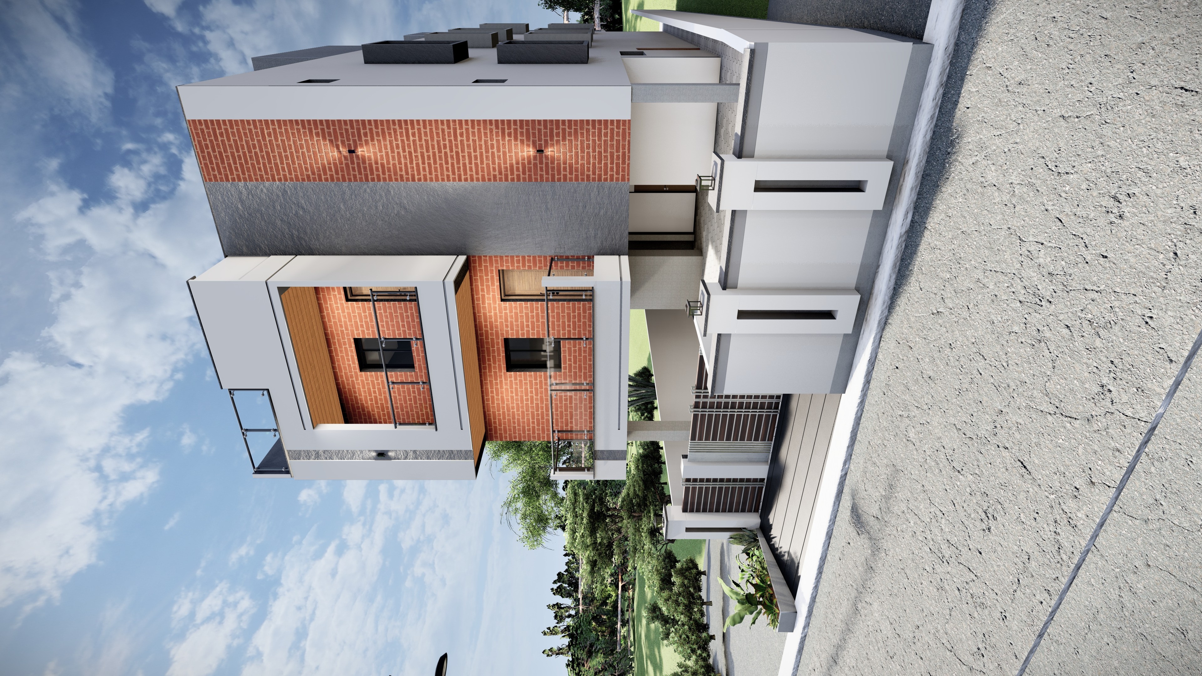 Cube House - view 2